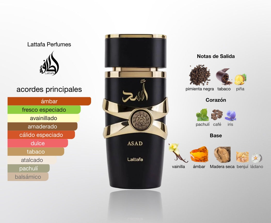Lattafa Men's Asad EDP